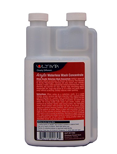 Ultima Acrylic Waterless Wash 21:1 Concentrate 16.9 oz. Mixing Bottle