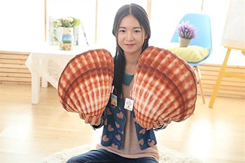 Cute Shell Shaped Throw Pillows Plush Cusion Nap Pillow