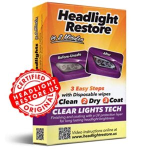 Headlight Restore Wipes