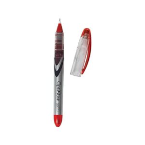 STAPLES 704790 Optiflow Rollerball Pens Fine Point Red Ink Dozen (15196)