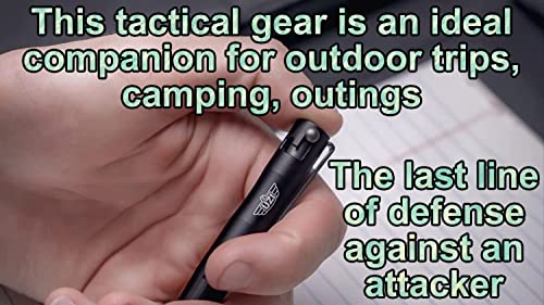 UZI Tactical Bolt Action Pen, Ultra Durable Aircraft Aluminum (UZI-Tacpen15-GM) Ballpoint Writing Tactical Pen Gun Metal