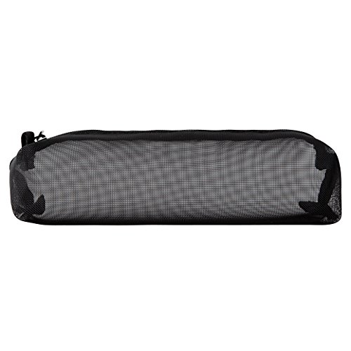 Muji Nylon Mesh Pen Case Square Black