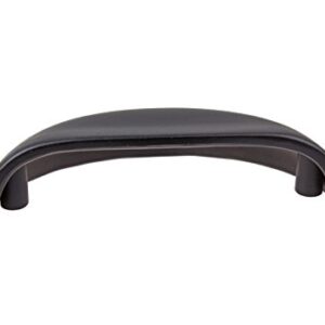 GlideRite Hardware 4158-MB-1 Type CC Bin Cabinet Pull, 2.5", Matte Black Finish