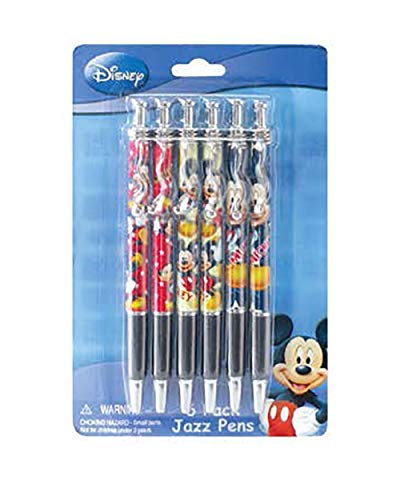 Disney Mickey Mouse 6 Pack Jazz Pen