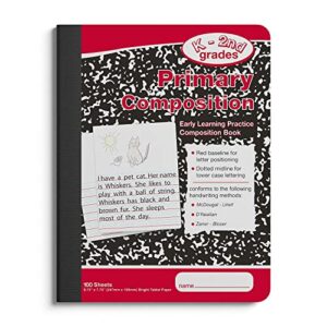 staples 127173 primary composition book 9 3/4-inch x 7 1/2-inch