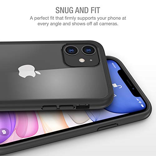 XDesign HyperPro Series Designed for Apple iPhone 11 Case (2019 6.1") Slim Fit/GXD Cushion Drop Protection - Black