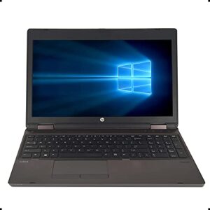hp probook 6570b notebook pc - intel core i5-3320m 2.5ghz 8gb 128ssd dvdrw windows 10 professional (renewed)