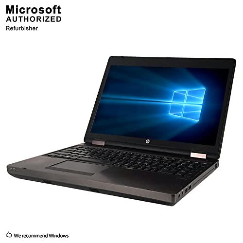 HP ProBook 6570b Notebook PC - Intel Core i5-3320M 2.5Ghz 8GB 128SSD DVDRW Windows 10 Professional (Renewed)