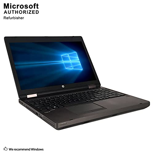 HP ProBook 6570b Notebook PC - Intel Core i5-3320M 2.5Ghz 8GB 128SSD DVDRW Windows 10 Professional (Renewed)