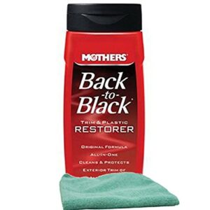 mothers black-to-black trim & plastic restorer (12 oz) (2 pack)