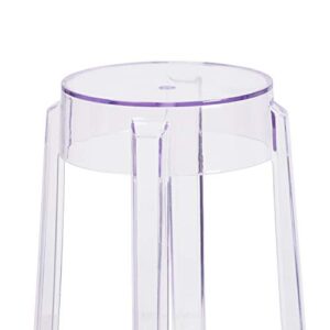 Flash Furniture Laney 25.75'' High Transparent Counter Height Stool