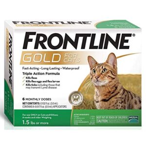 frontline gold for cats (6 month)