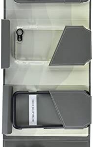 iPhone 8 Plus & 7 Plus Case, SaharaCase Clear Protective Kit Bundled with [ZeroDamage Tempered Glass Screen Protector] Rugged Slim Fit Shockproof Bumper [Hard PC Back] Protection - Clear