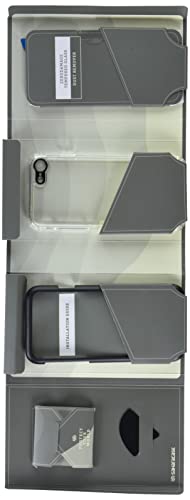 iPhone 8 Plus & 7 Plus Case, SaharaCase Clear Protective Kit Bundled with [ZeroDamage Tempered Glass Screen Protector] Rugged Slim Fit Shockproof Bumper [Hard PC Back] Protection - Clear