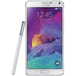 samsung galaxy note 4 n910a 32gb gsm 4g lte smartphone (unlocked), white color