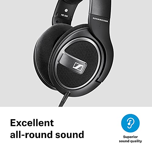 SENNHEISER HD 559 Open Back Headphone - Black