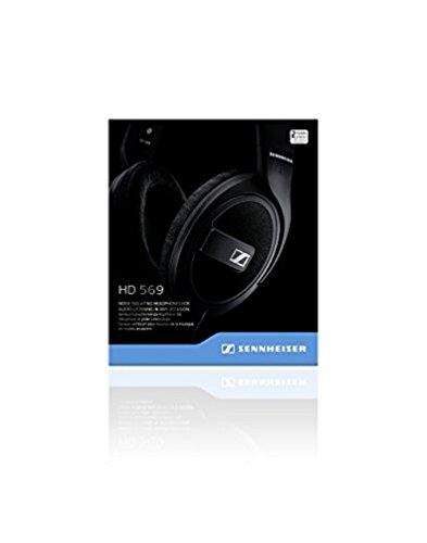 SENNHEISER HD 569 Closed Back Headphone,Black