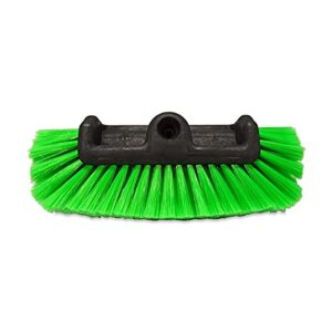 Detail King 5 Level Nylon Truck Wash Brush (Single) - Super Soft, Green Flagged Bristles - 5 Level Bristle Design