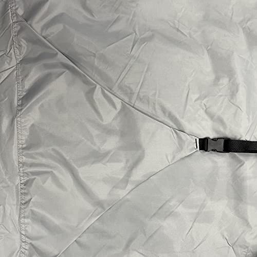 SavvyCraft Upgraded Class C RV Cover, Breathable Waterproof Tear-Resistant Class C Motorhome Cover Fits 23ft-26ft Long Class C RV