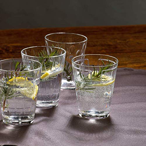 Dressed Up Glass Tumbler Set of 4 by Villeroy & Boch