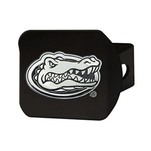 fanmats 21028 team color 4-1/2" x 3-3/8" florida hitch cover (black)