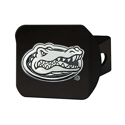 FANMATS 21028 Team Color 4-1/2" x 3-3/8" Florida Hitch Cover (Black)