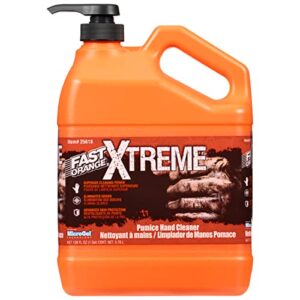 fast orange 25618 xtreme hand cleaner, 1 gallon, 128 fl oz (pack of 1)