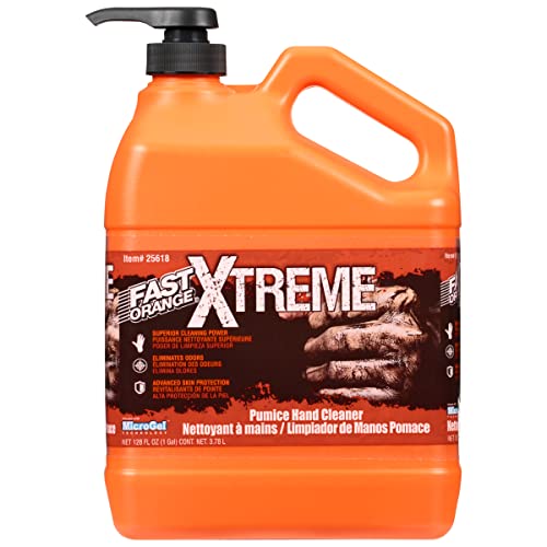 Fast Orange 25618 Xtreme Hand Cleaner, 1 Gallon, 128 Fl Oz (Pack of 1)