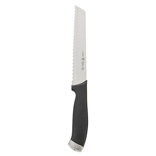 HENCKELS Silvercap Razor-Sharp 8-inch Bread Knife, Cake Knife, German Engineered Informed by 100+ Years of Mastery, Black