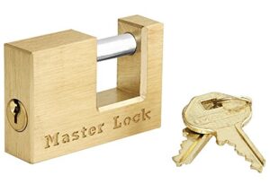 master lock 605dat trailer coupler padlock - 2 pack