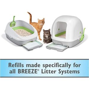 Breeze Cat Pads Refill for Multiple Cats, 4 ct (2 Pack)