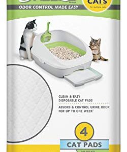 Breeze Cat Pads Refill for Multiple Cats, 4 ct (2 Pack)