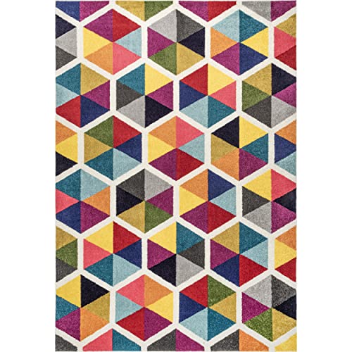 nuLOOM Maris Colorful Geometric Tiles Area Rug, 8' x 10', Multi