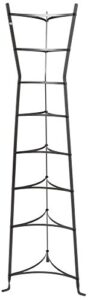 enclume cws8h hs 8-tier gourmet hourglass cookware stand, hammered steel