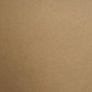 Brown Kraft 100% Recycled Cardstock - 8.5 X 11 inch - Premium 100 LB. Heavyweight cover - 25 Sheets from Cardstock Warehouse