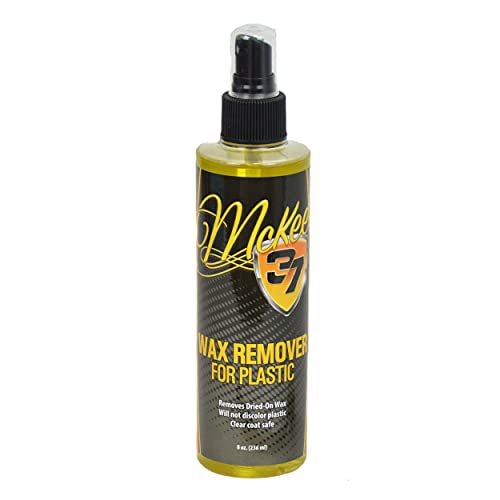 McKee's 37 Wax Remover for Plastic, 8 oz