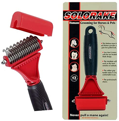 Solorake Humane Grooming Aid for Horses Dogs and Pets