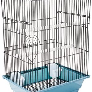 Prevue Pet Products SP50021 Slate Bird Cage, Small, Blue