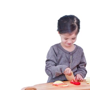 Bee9 Maple Wood Kids Knife, Kitchen Tool for Toddler and Kids Cooking. Toddler Knife/Montessori Kitchen.