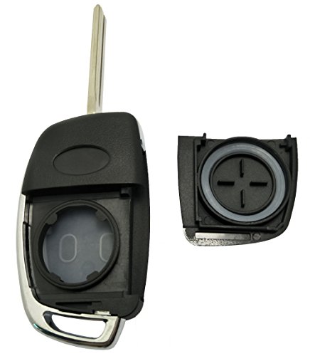 Replacement Key Fob Case fit for Hyundai Sonata Santa Fe Flip Key Remote Control Key Fob Shell