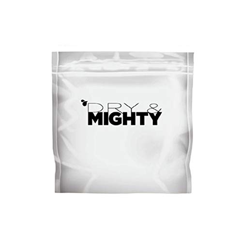 25 Pack Large Dry and Mighty Smell Proof Thick Storage Bags for Herbs, Cigars, Food