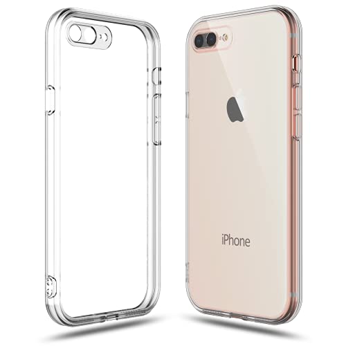 Shamo's Crystal Clear Protection: iPhone 8 Plus and 7 Plus Clear Case - Slim, Lightweight, and Scratch-Resistant for Ultimate Phone Protection