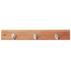 toilettree products bamboo stainless steel wall towel hooks