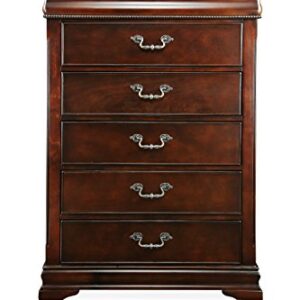 Furniture of America Lurencia English Style Chest, Cherry