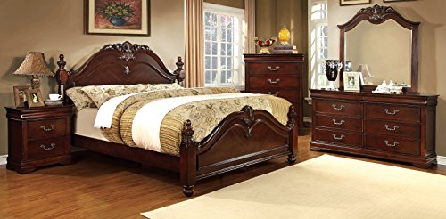 Furniture of America Lurencia English Style Chest, Cherry