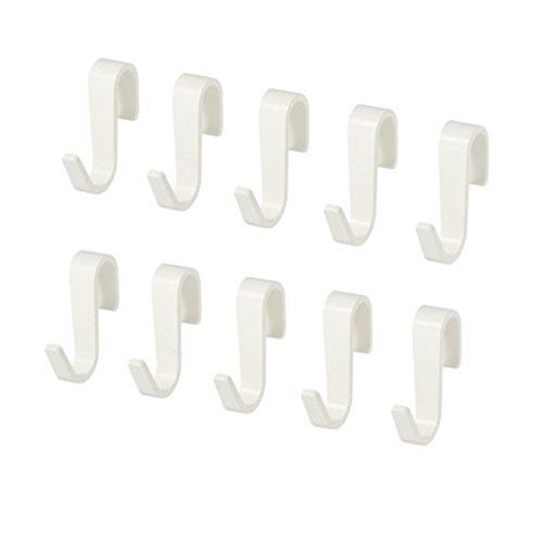 Happy Coaster Hook, Kitchen hookxFF0C;S Hooks 10 PcsxFF0C;White