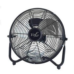vie air industrial fan collection, 18 inch, black