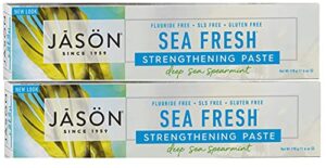 jason sea fresh toothpaste with spearmint, and grapefruit, 6 fl. oz. (pack of 2)