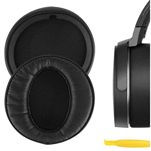 Geekria QuickFit Replacement Ear Pads for Sony MDR-XB950BT MDR-XB950B1 MDR-XB950/H Headphones Ear Cushions, Headset Earpads, Ear Cups Cover Repair Parts (Black)