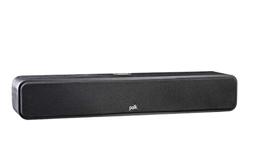Polk Audio Signature Series S35 Center Channel Speaker (6 Drivers), Surround Sound, Power Port Technology, Detachable Magnetic Grille (Discontinued by Manufacturer)